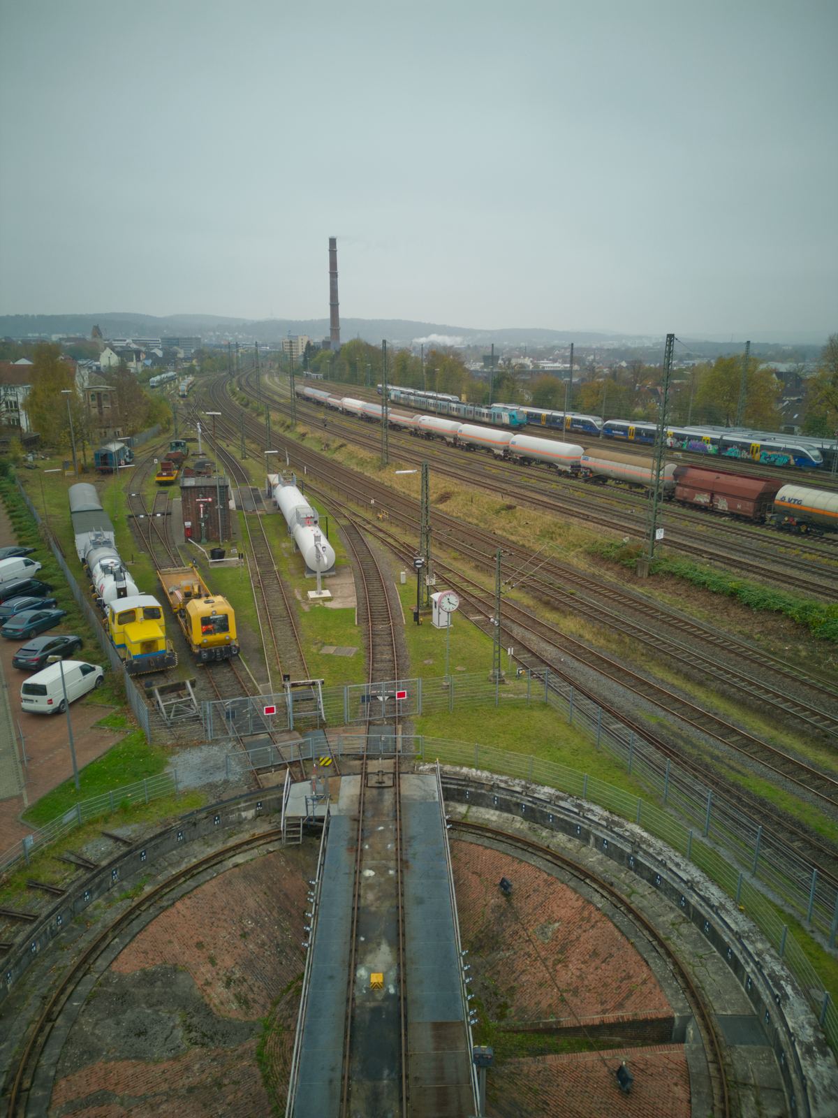 Bahnanlage in Bielefeld